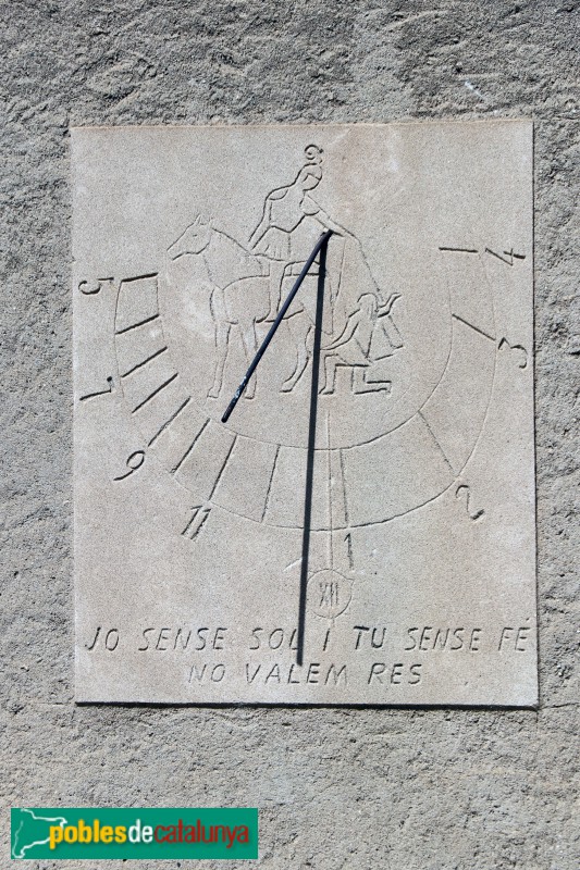 Barcelona - Rectoria de Sant Martí de Provençals (Foto: Albert Esteves, 2019) Barcelona - Rectoria de Sant Martí de Provençals