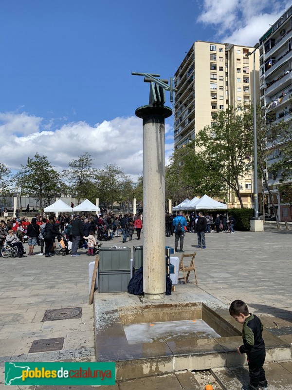 Barcelona - Font-escultura de Sant Martí (Foto: Albert Esteves, 2019) Barcelona - Font-escultura de Sant Martí