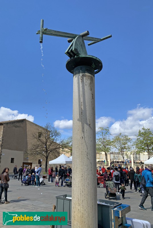 Barcelona - Font-escultura de Sant Martí (Foto: Albert Esteves, 2019) Barcelona - Font-escultura de Sant Martí