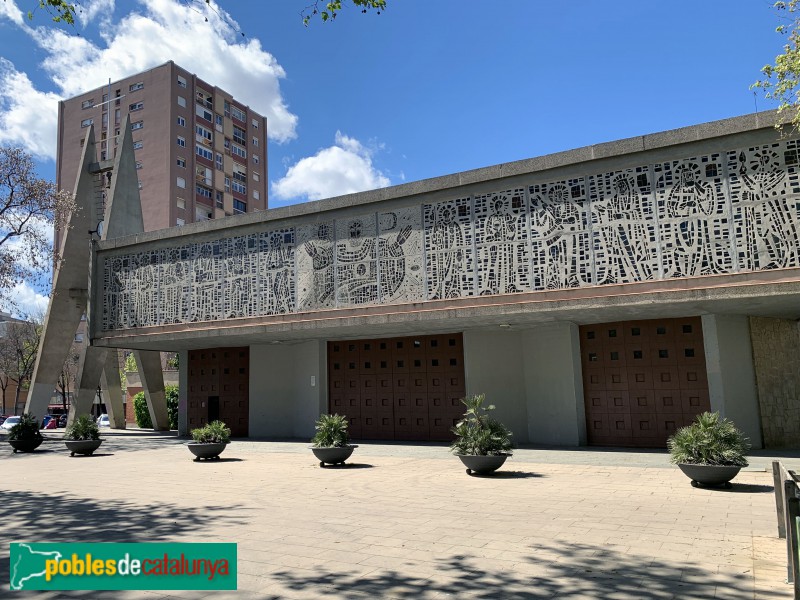 Barcelona - Església de Sant Ambròs (Foto: Albert Esteves, 2019) Barcelona - Església de Sant Ambròs