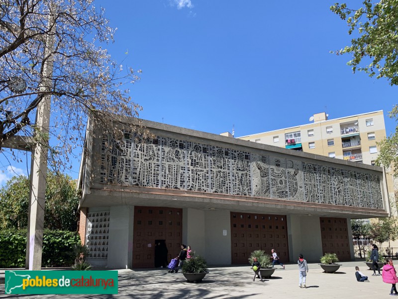 Barcelona - Església de Sant Ambròs (Foto: Albert Esteves, 2019) Barcelona - Església de Sant Ambròs