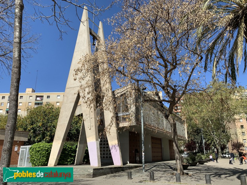Barcelona - Església de Sant Ambròs (Foto: Albert Esteves, 2019) Barcelona - Església de Sant Ambròs