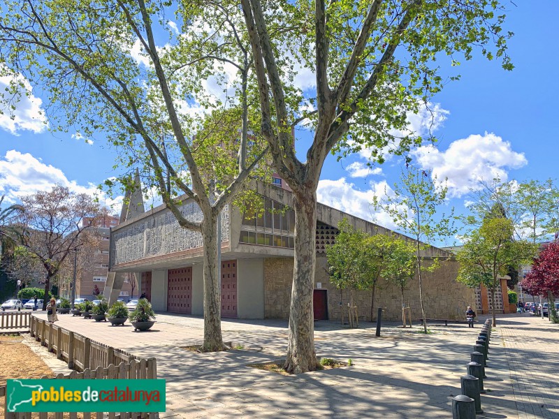 Barcelona - Església de Sant Ambròs (Foto: Albert Esteves, 2019) Barcelona - Església de Sant Ambròs