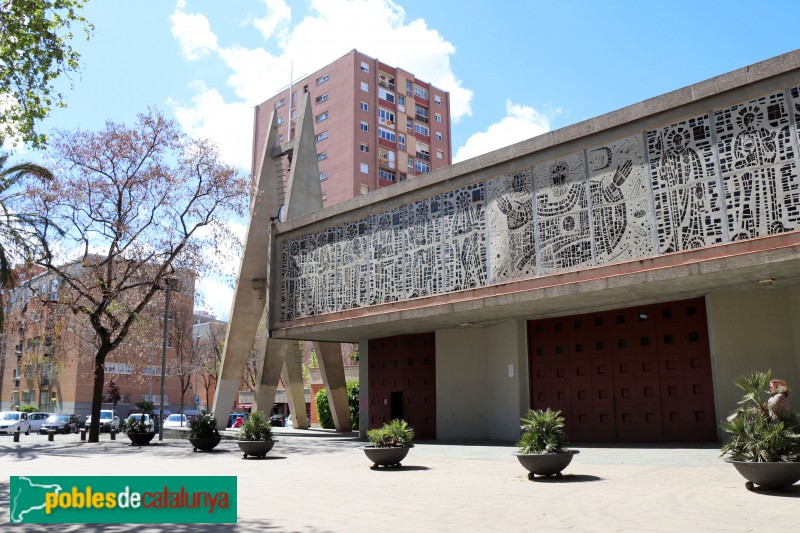 Barcelona - Església de Sant Ambròs (Foto: Albert Esteves, 2019) Barcelona - Església de Sant Ambròs