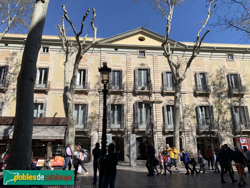 Barcelona - Palau Moja (Foto: Albert Esteves, 2019) Barcelona - Palau Moja