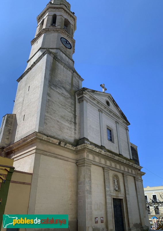 Vila-rodona - Església de Santa Maria (Foto: Albert Esteves, 2019) Vila-rodona - Església de Santa Maria