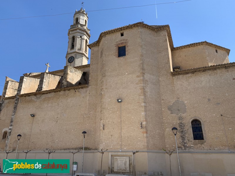 Vila-rodona - Església de Santa Maria (Foto: Albert Esteves, 2019) Vila-rodona - Església de Santa Maria