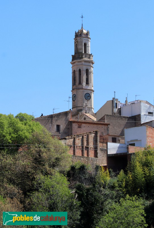 Vila-rodona - Església de Santa Maria (Foto: Albert Esteves, 2019) Vila-rodona - Església de Santa Maria