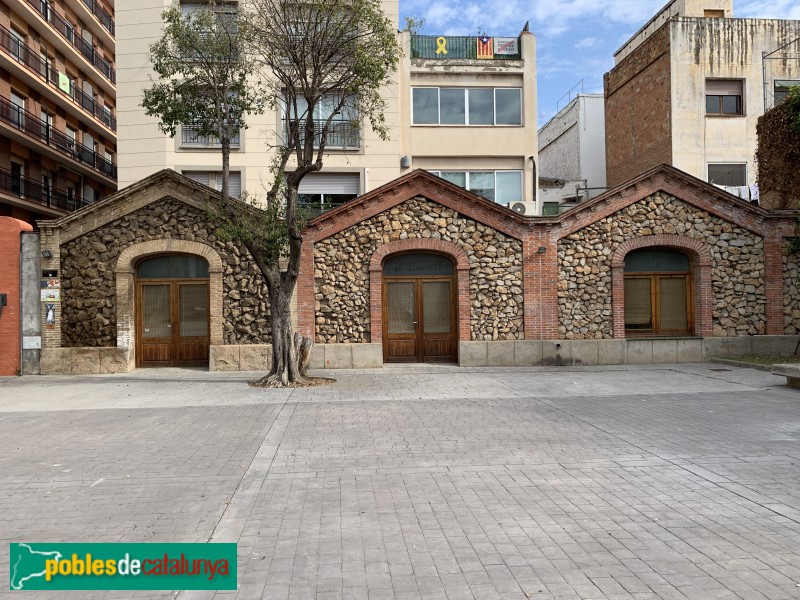 Molins de Rei - Ca n'Ametller, pati (Foto: Albert Esteves, 2019) Molins de Rei - Ca n'Ametller, pati