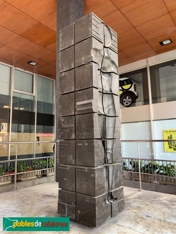 Barcelona - <i>La mesura de l'espai-temps</i> (Via Augusta, 59)