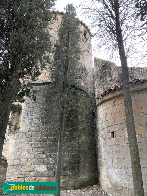 Peratallada - Església de Sant Esteve (Foto: Albert Esteves, 2019) Peratallada - Església de Sant Esteve