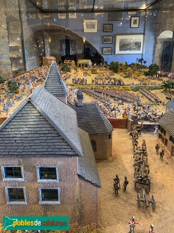 La Bisbal d'Empordà - Maqueta de la batalla de Waterloo (Foto: Albert Esteves, 2019) La Bisbal d'Empordà - Maqueta de la batalla de Waterloo