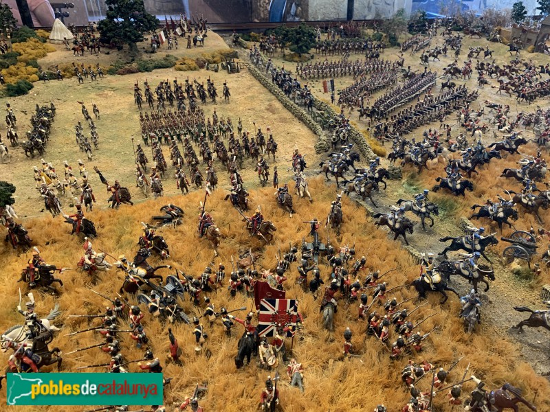 La Bisbal d'Empordà - Maqueta de la batalla de Waterloo (Foto: Albert Esteves, 2019) La Bisbal d'Empordà - Maqueta de la batalla de Waterloo
