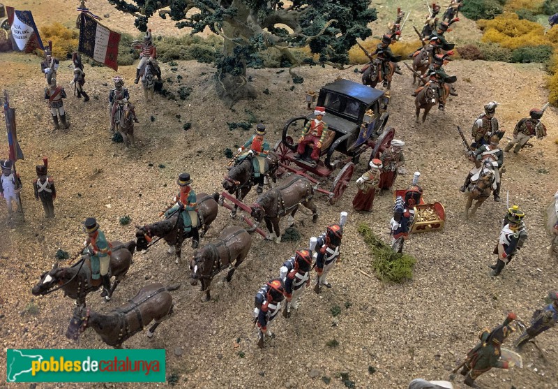 La Bisbal d'Empordà - Maqueta de la batalla de Waterloo (Foto: Albert Esteves, 2019) La Bisbal d'Empordà - Maqueta de la batalla de Waterloo