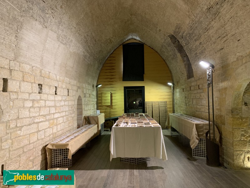 La Bisbal d'Empordà - Castell. Sala de les tines (Foto: Albert Esteves, 2019) La Bisbal d'Empordà - Castell. Sala de les tines