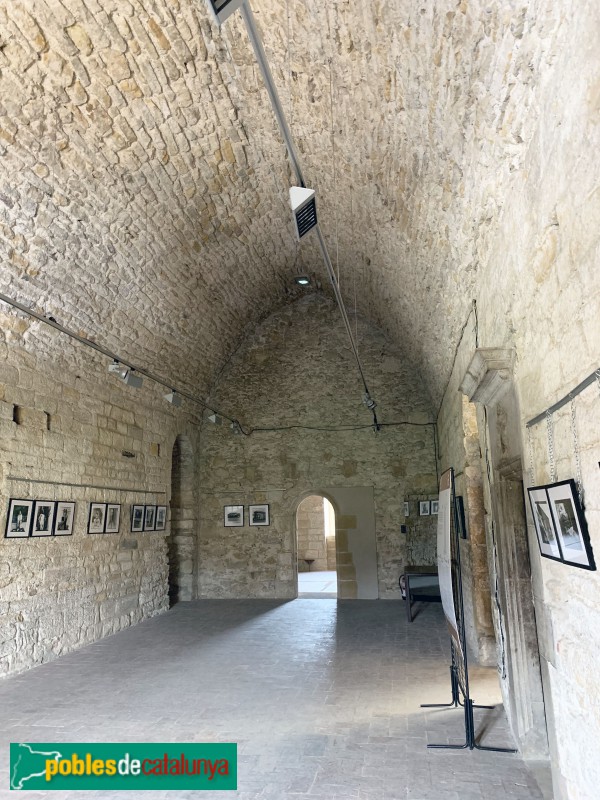 La Bisbal d'Empordà - Castell. Sala capitular (Foto: Albert Esteves, 2019) La Bisbal d'Empordà - Castell. Sala capitular