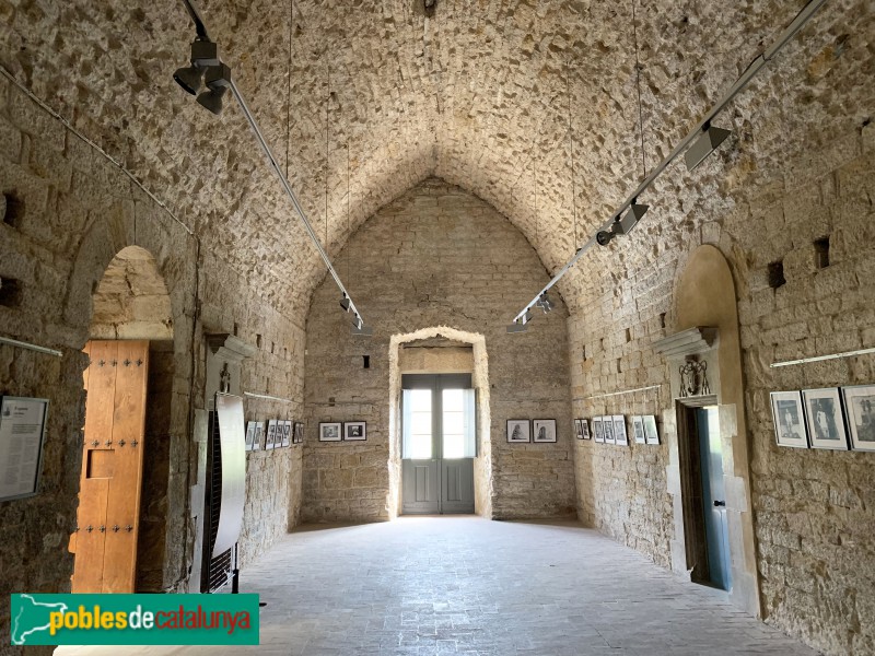 La Bisbal d'Empordà - Castell. Sala capitular (Foto: Albert Esteves, 2019) La Bisbal d'Empordà - Castell. Sala capitular