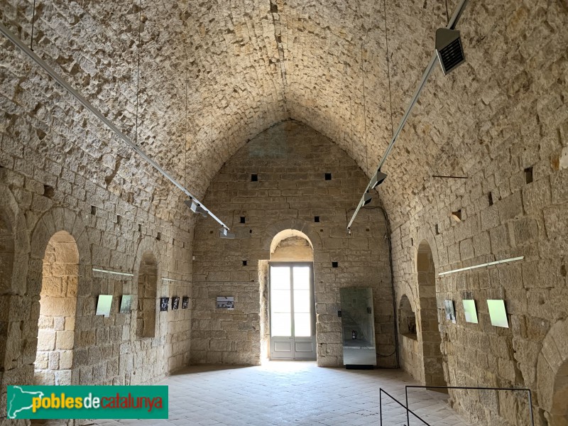 La Bisbal d'Empordà - Castell. Menjador (Foto: Albert Esteves, 2019) La Bisbal d'Empordà - Castell. Menjador