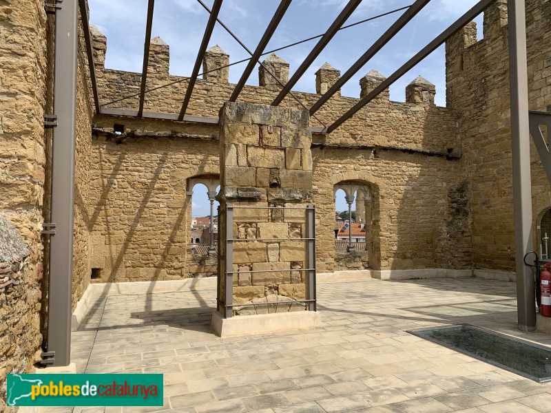 La Bisbal d'Empordà - Castell. Terrat (Foto: Albert Esteves, 2019) La Bisbal d'Empordà - Castell. Terrat