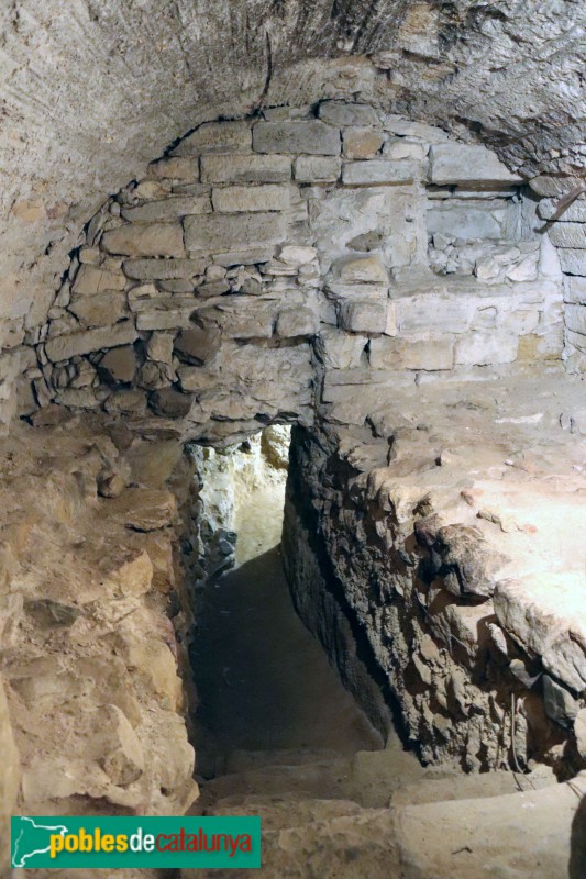 La Bisbal d'Empordà - Castell. Masmorra (Foto: Albert Esteves, 2019) La Bisbal d'Empordà - Castell. Masmorra
