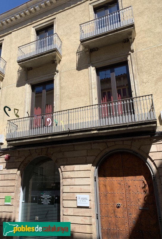 Martorell - Cal Nicolau Ric (Foto: Albert Esteves, 2019) Martorell - Cal Nicolau Ric
