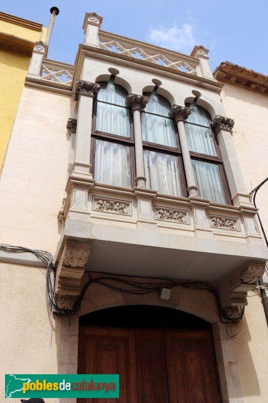 La Bisbal d'Empordà - Carrer Valls d'en Colomer, 14 (Foto: Albert Esteves, 2019) La Bisbal d'Empordà - Carrer Valls d'en Colomer, 14