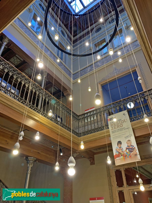 Barcelona - Can Deu. Interior (Foto: Albert Esteves, 2019) Barcelona - Can Deu. Interior