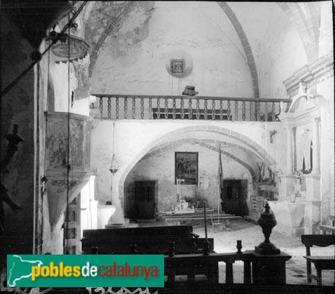 Querol - Sant Jaume de Montagut (Foto: Francesc Blasi -Arxiu fotogràfic C.E.C.-, 1928) Querol - Sant Jaume de Montagut