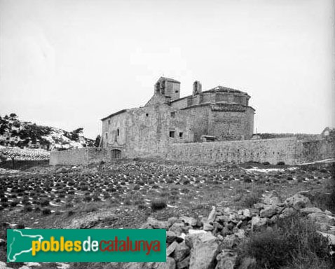Querol - Sant Jaume de Montagut (Foto: Francesc Blasi -Arxiu fotogràfic C.E.C.-, 1928) Querol - Sant Jaume de Montagut