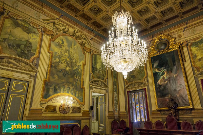 Barcelona - Reial Acadèmia de les Ciències i les Arts (Foto: José Aguado, 2019) Barcelona - Reial Acadèmia de les Ciències i les Arts