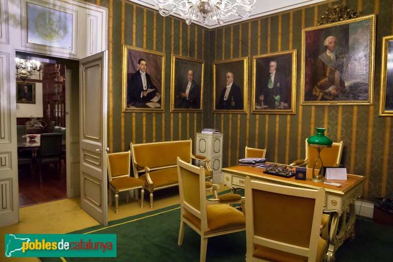 Barcelona - Reial Acadèmia de les Ciències i les Arts (Foto: José Aguado, 2019) Barcelona - Reial Acadèmia de les Ciències i les Arts