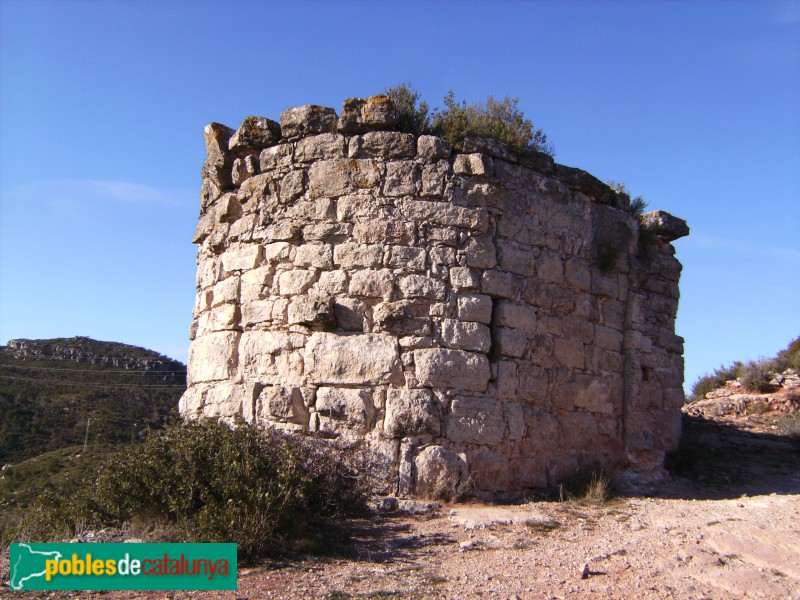 Querol - Castell de Saburella (Foto: Borjanimal, 2007) Querol - Castell de Saburella