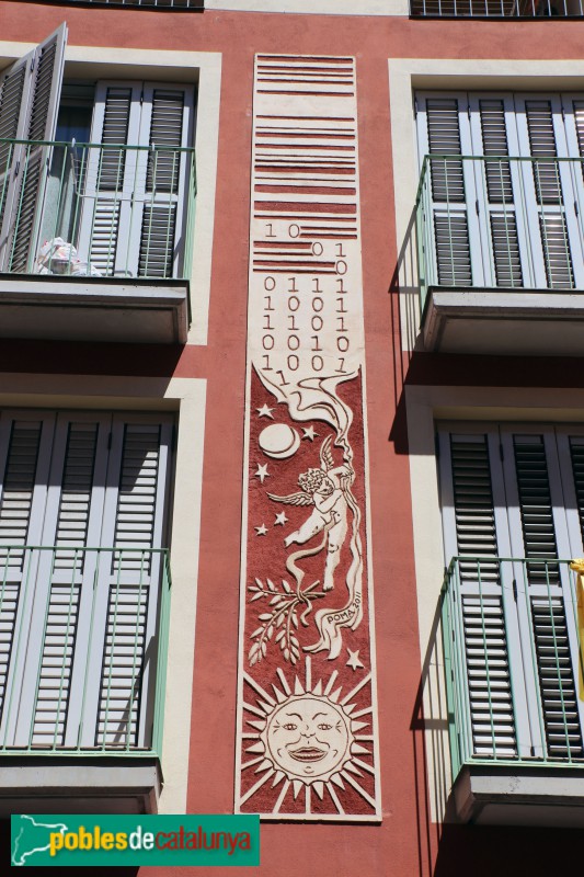 Martorell - Esgrafiats (Estudi Poma, 2011) (Foto: Albert Esteves, 2019) Martorell - Esgrafiats (Estudi Poma, 2011)