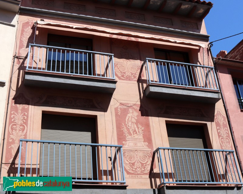 Martorell - Esgrafiats (Jaume Amat,1988) (Foto: Albert Esteves, 2019) Martorell - Esgrafiats (Jaume Amat,1988)