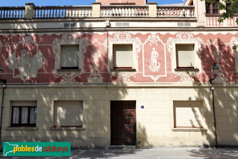 Martorell - Esgrafiats (Jaume Amat,1992) (Foto: Albert Esteves, 2019) Martorell - Esgrafiats (Jaume Amat,1992)