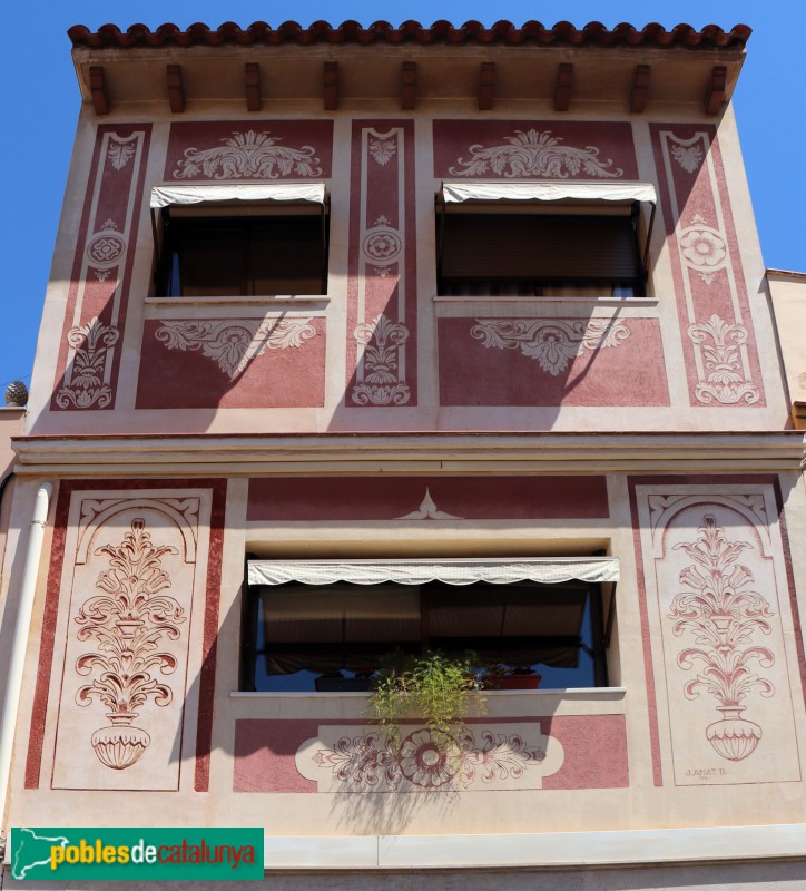 Martorell - Esgrafiats (Jaume Amat,1996) (Foto: Albert Esteves, 2019) Martorell - Esgrafiats (Jaume Amat,1996)