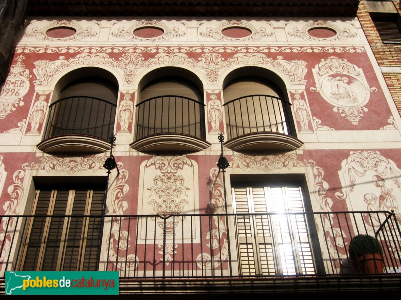 Martorell - Esgrafiats (Jaume Amat,1996) (Foto: Albert Esteves, 2006) Martorell - Esgrafiats (Jaume Amat,1996)