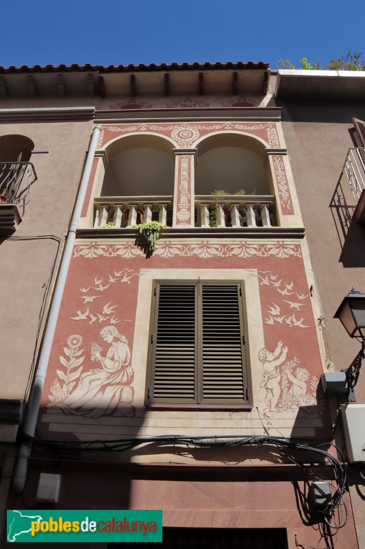 Martorell - Esgrafiats (Jaume Amat,1997) (Foto: Albert Esteves, 2019) Martorell - Esgrafiats (Jaume Amat,1997)