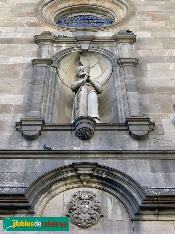 Barcelona - Sant Felip Neri, carrer del Sol (Foto: Albert Esteves, 2019) Barcelona - Sant Felip Neri, carrer del Sol