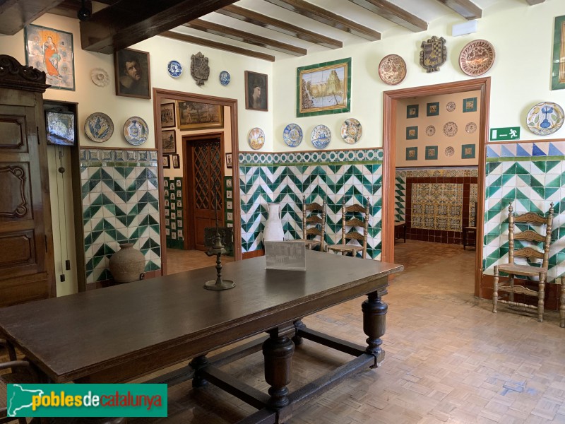 Martorell - Casa-Museu Santacana. L'Enrajolada. (Foto: Albert Esteves, 2019) Martorell - Casa-Museu Santacana. L'Enrajolada.