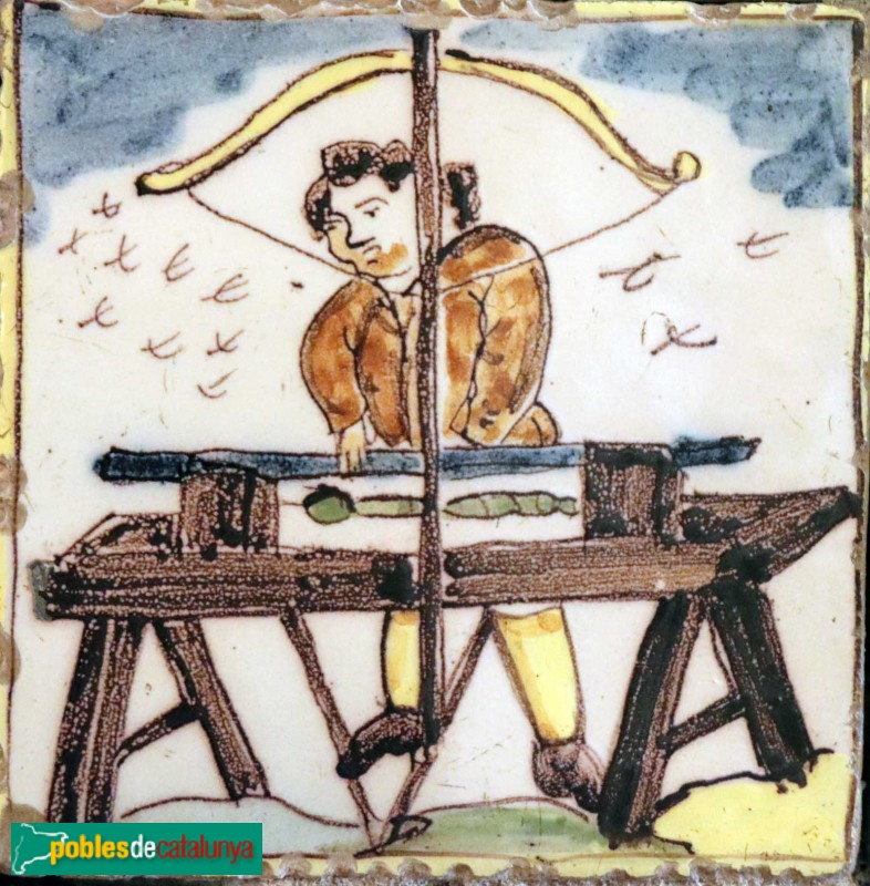 Museu de l'Enrajolada - Rajola d'oficis (Foto: Albert Esteves, 2019) Museu de l'Enrajolada - Rajola d'oficis