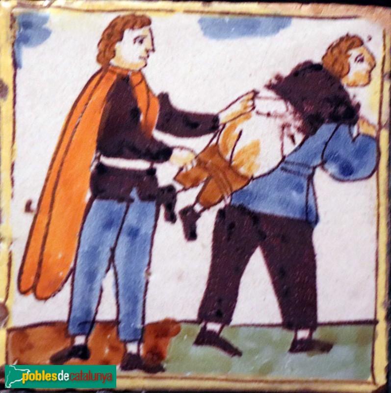 Museu de l'Enrajolada - Rajola d'oficis (Foto: Albert Esteves, 2019) Museu de l'Enrajolada - Rajola d'oficis