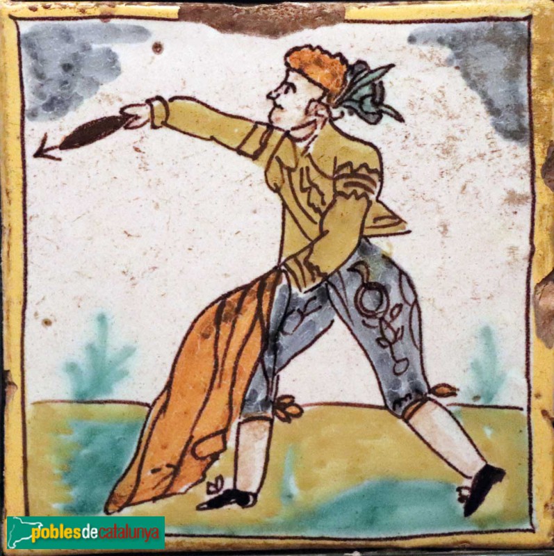 Museu de l'Enrajolada - Rajola d'oficis (Foto: Albert Esteves, 2019) Museu de l'Enrajolada - Rajola d'oficis