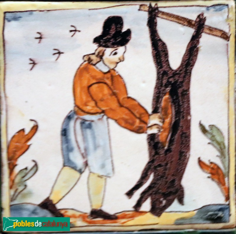 Museu de l'Enrajolada - Rajola d'oficis (Foto: Albert Esteves, 2019) Museu de l'Enrajolada - Rajola d'oficis