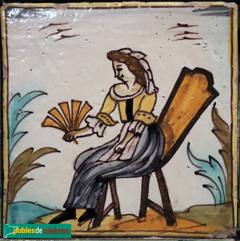 Museu de l'Enrajolada - Rajola d'oficis (Foto: Albert Esteves, 2019) Museu de l'Enrajolada - Rajola d'oficis