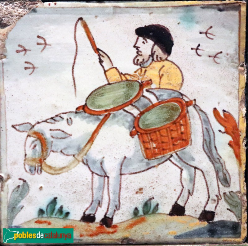 Museu de l'Enrajolada - Rajola d'oficis (Foto: Albert Esteves, 2019) Museu de l'Enrajolada - Rajola d'oficis