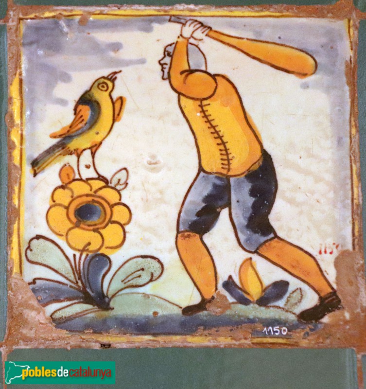 Museu de l'Enrajolada - Rajola d'oficis (Foto: Albert Esteves, 2019) Museu de l'Enrajolada - Rajola d'oficis