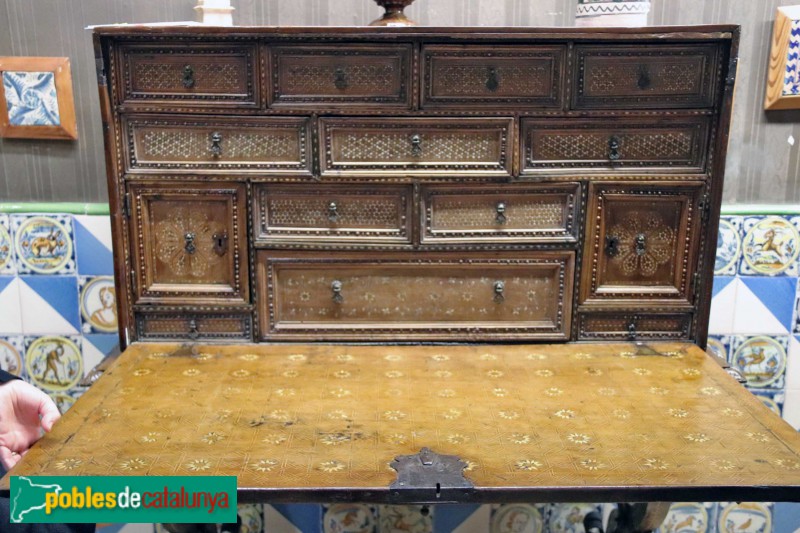 Museu de l'Enrajolada - Arquimesa mudèjar, oberta, del segle XVI