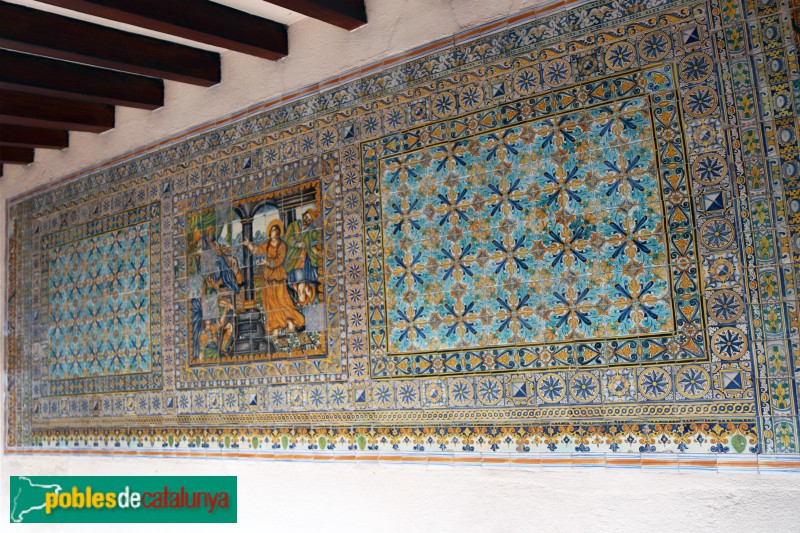 Martorell - Casa-Museu Santacana. L'Enrajolada. (Foto: Albert Esteves, 2019) Martorell - Casa-Museu Santacana. L'Enrajolada.