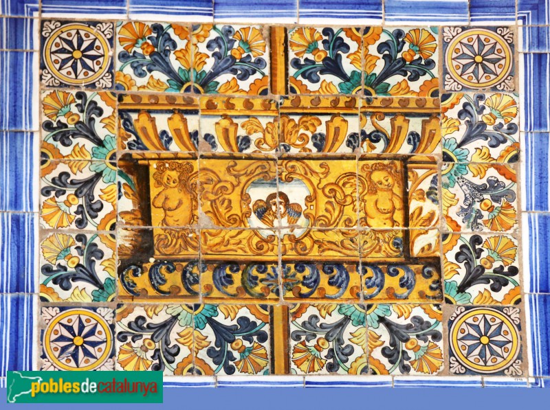 Martorell - Casa-Museu Santacana. L'Enrajolada. (Foto: Albert Esteves, 2019) Martorell - Casa-Museu Santacana. L'Enrajolada.